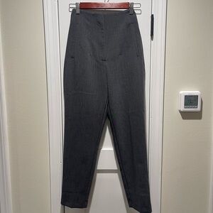 Grey High Waisted Zara Pants